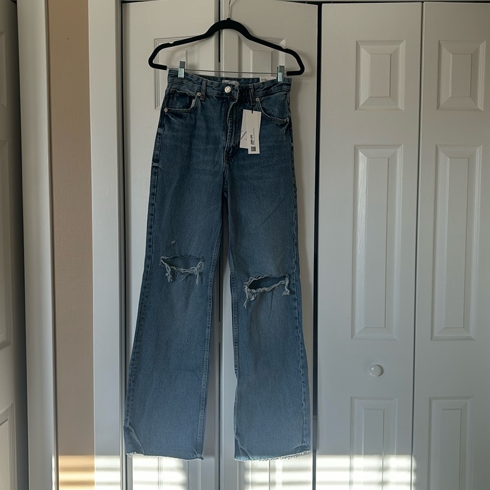Zara, Wide-leg Jeans in size U.S 6